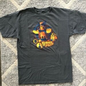 Tee Fury X-Men/Back to the Future graphic t-shirt, Sz M
